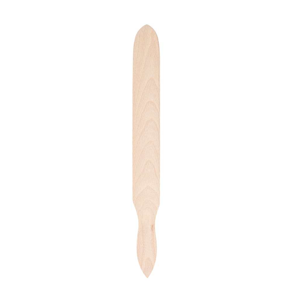 Matfer Bourgeat 071940 15 3/4" Crepe Spatula, Beechwood