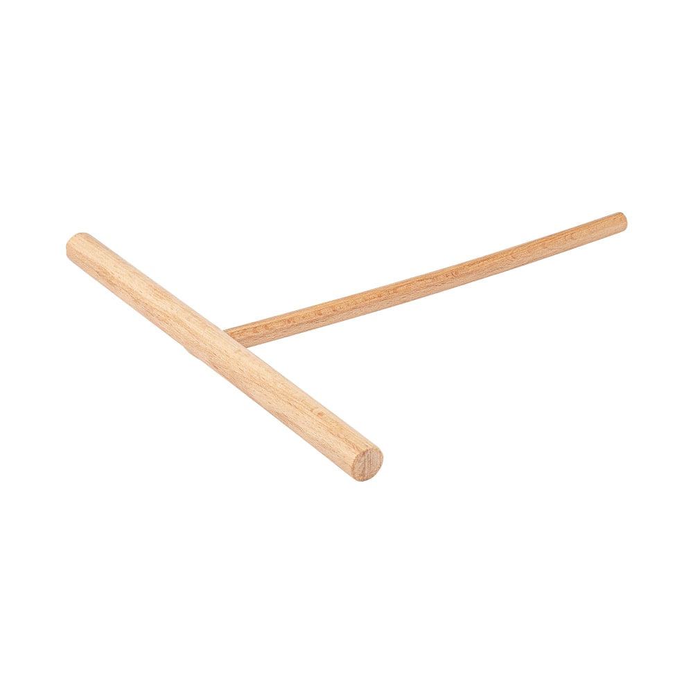 Matfer Bourgeat 071945 7 2/3" Crepe Dough Scraper, Beechwood