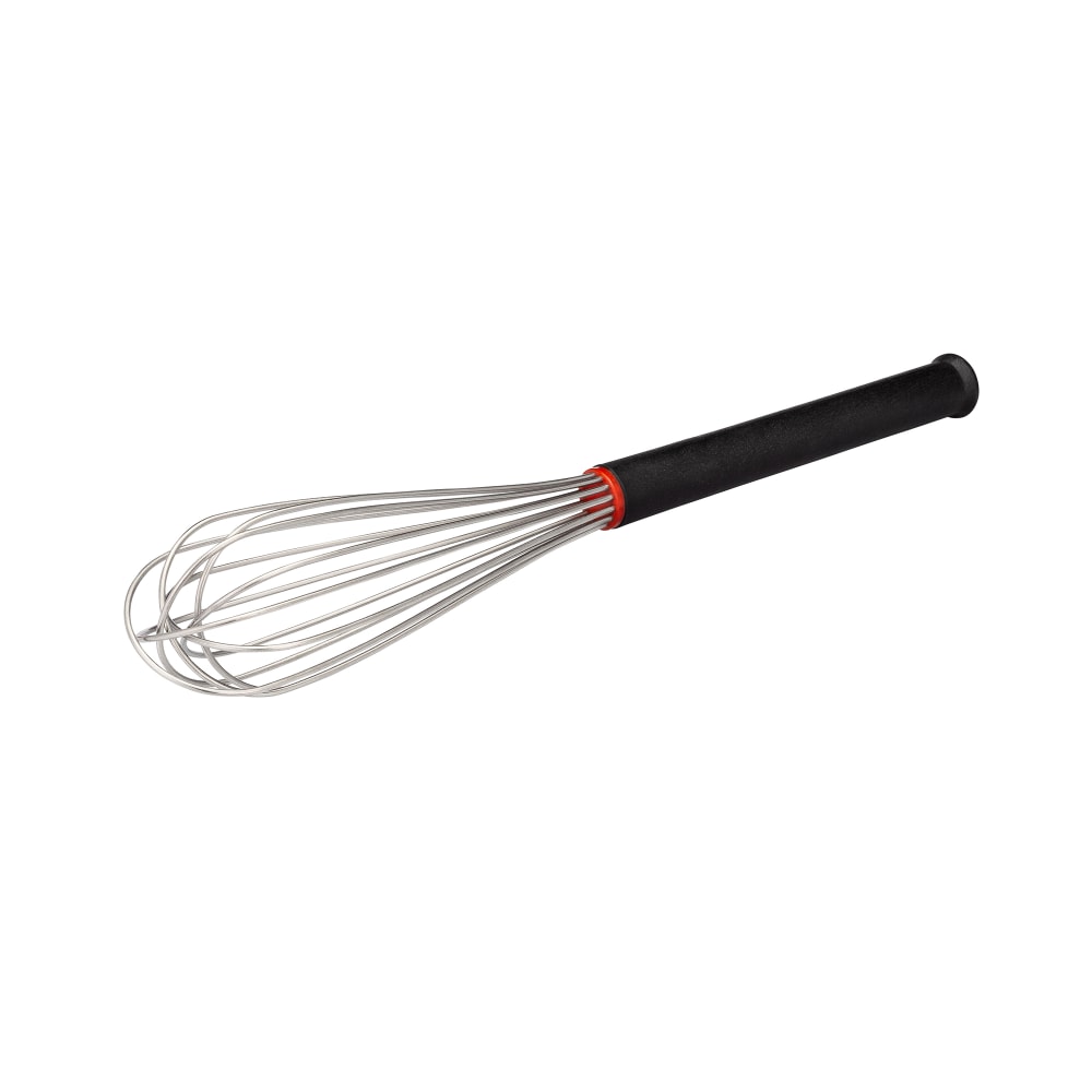 Matfer Bourgeat 111035 Exoglass® 16" Rigid Whisk, Heat Resistant to 430 F, Stainless Steel/Insulated Handle