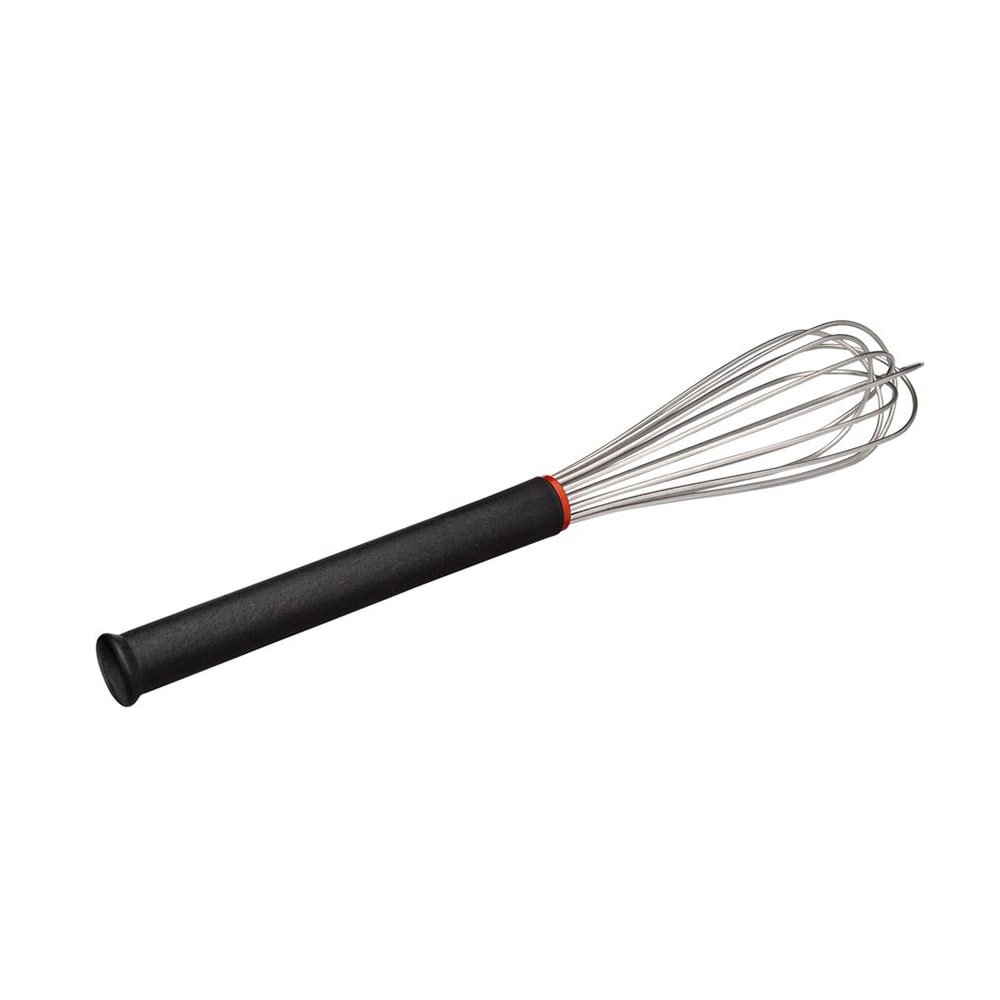 Matfer Bourgeat 111036 Exoglass® 18" Rigid Whisk, Heat Resistant to 430 F, Stainless Steel/Insulated Handle