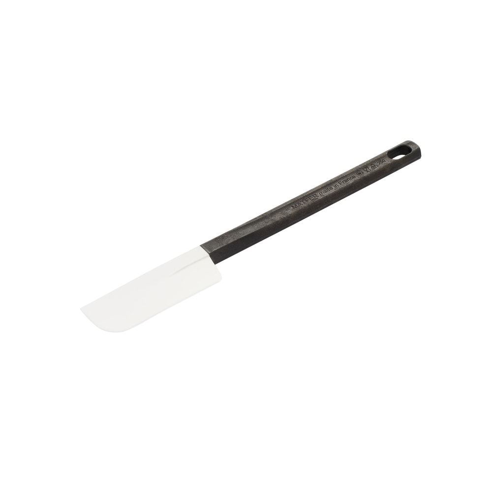 Matfer Bourgeat 113720 10" High Heat Spatula w/ Flexible Blade - Composite, White