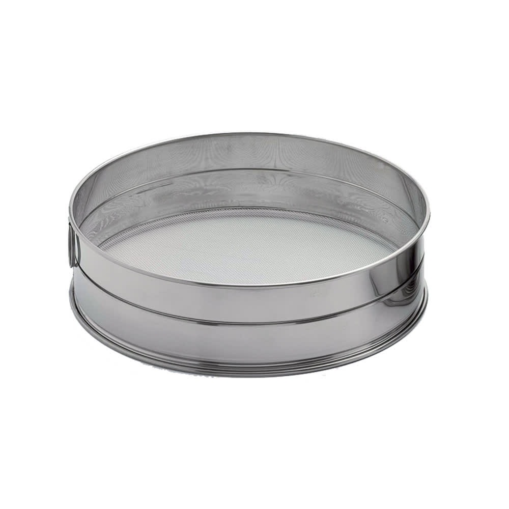 Matfer Bourgeat 115082 8 2/3" Round Stainless Steel Rim w/ Mesh