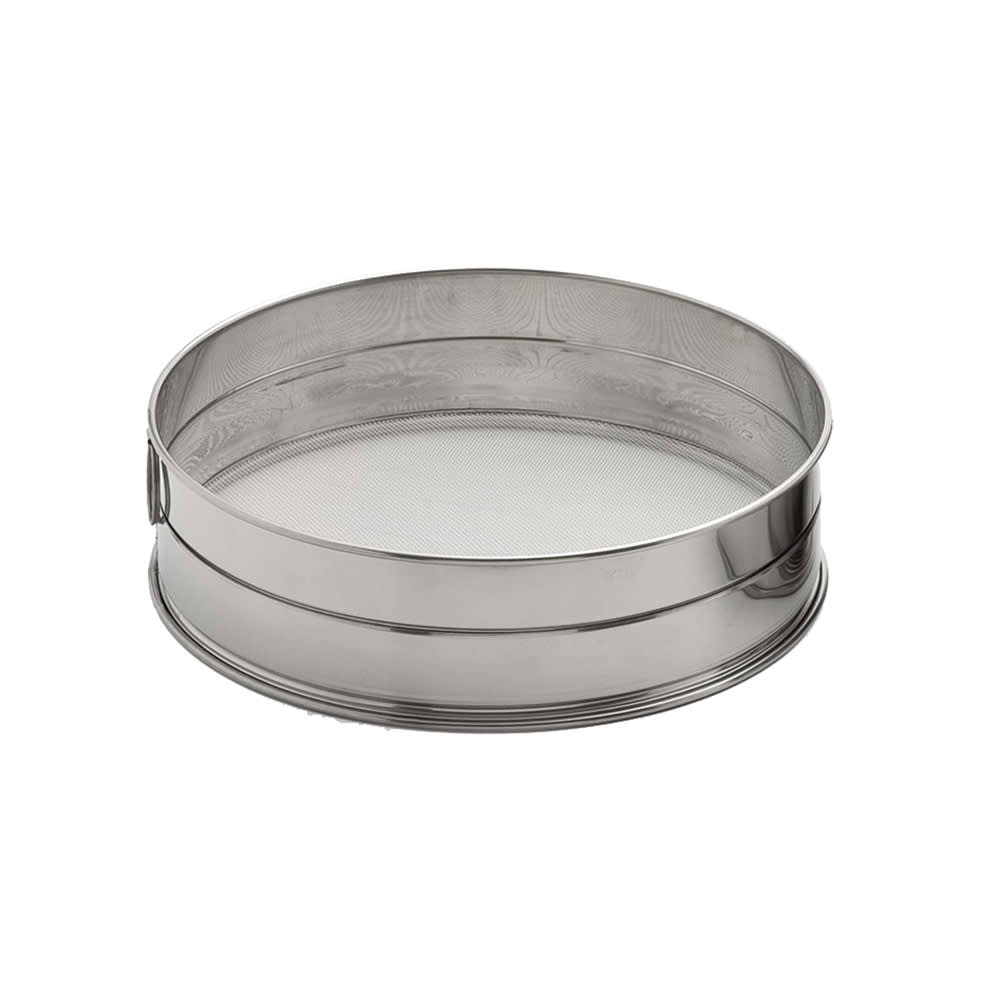 Matfer Bourgeat 115084 11 7/8" Round Stainless Steel Rim w/ Mesh