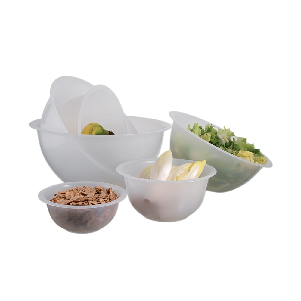 Matfer Bourgeat 116451 1 qt Mixing Bowl, 7 1/2" Diameter, Polypropylene