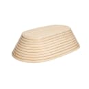 Matfer Bourgeat 118502 9 1/2" x 6" Banneton Dough Proofing Basket - Willow, Beige thumbnail 2