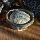 Matfer Bourgeat 118511 9 1/2" Banneton Round Dough Proofing Basket - Wicker, Beige thumbnail 4