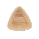 Matfer Bourgeat 118525 7" x 7 1/4" Banneton Dough Proofing Basket - Willow, Beige thumbnail 3