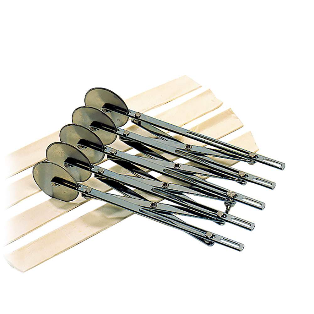 Matfer Bourgeat 141010 5 Wheel Adjustable Dough Cutter