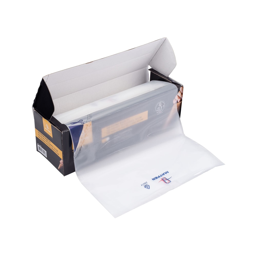 Matfer Bourgeat 165019 Disposable Standard Pastry Bags - 18"L, Polyethylene