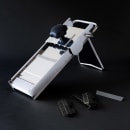 Matfer Bourgeat 215000 Mandoline Slicer w/ Pusher & (3) Julienne Blades, Stainless Steel thumbnail 10