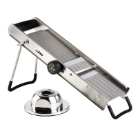 Matfer Bourgeat 215000 Mandoline Slicer w/ Pusher & (3) Julienne Blades, Stainless Steel thumbnail 13