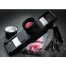 Matfer Bourgeat 215060 Mandoline Slicer w/ (2) Pushers & (3) Julienne Stainless Steel Blades - Composite Frame, Black thumbnail 2