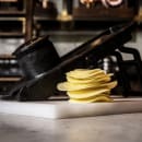 Matfer Bourgeat 215060 Mandoline Slicer w/ (2) Pushers & (3) Julienne Stainless Steel Blades - Composite Frame, Black thumbnail 7