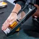 Matfer Bourgeat 215060 Mandoline Slicer w/ (2) Pushers & (3) Julienne Stainless Steel Blades - Composite Frame, Black thumbnail 8