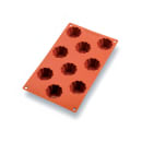 Matfer Bourgeat 257905 Gastroflex® Brioche Mold w/ 9 Sections - Silicone thumbnail 4