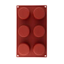 Matfer Bourgeat 257915 6 Compartment Muffin Mold, Silicone thumbnail 3