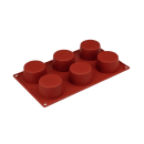 Matfer Bourgeat 257915 6 Compartment Muffin Mold, Silicone thumbnail 4