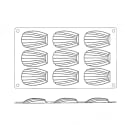 Matfer Bourgeat 257917 Gastroflex® Madeleine Mold w/ 9 Sections - Silicone thumbnail 2