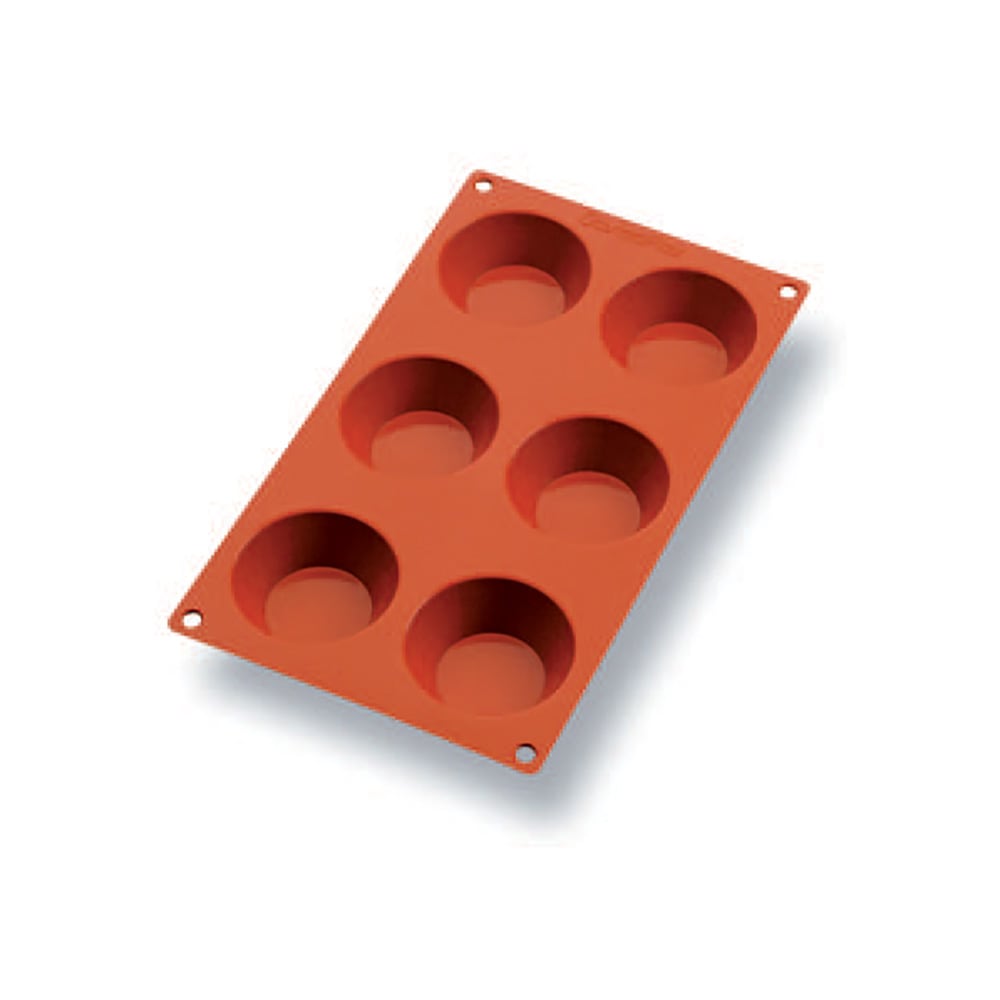Matfer Bourgeat 257930 Gastroflex® Tatin Mold w/ 6 Sections - Silicone