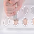 Silikomart Silikomart® 3D "Quenelle" Mold w/ 12 Sections - Silicone (258313) thumbnail 3