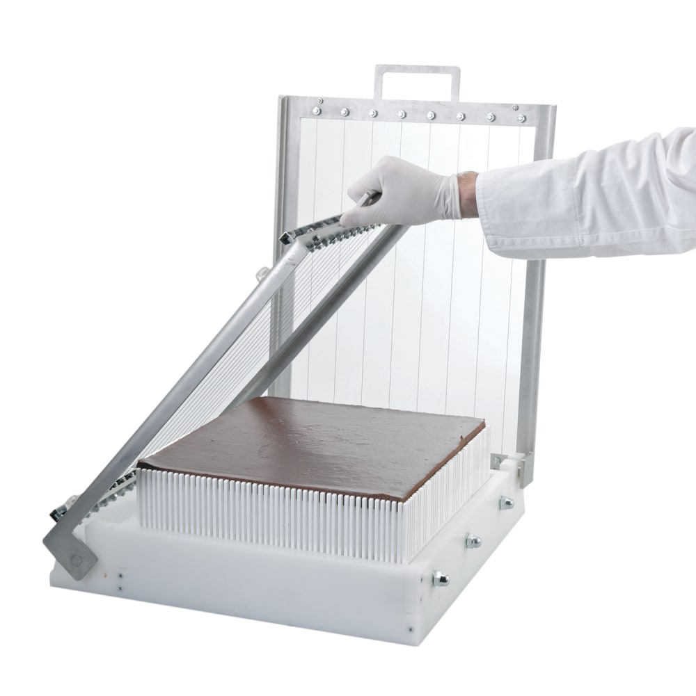 Matfer Bourgeat 263540 Double Guitar Candy Slicer - Base Only, 20"L x 24"W, Stainless Steel