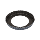 Matfer Bourgeat 332221 Exopan® 6 1/3" Round Fluted Tart Mold w/ Removable Bottom - Non-Stick, Steel thumbnail 7