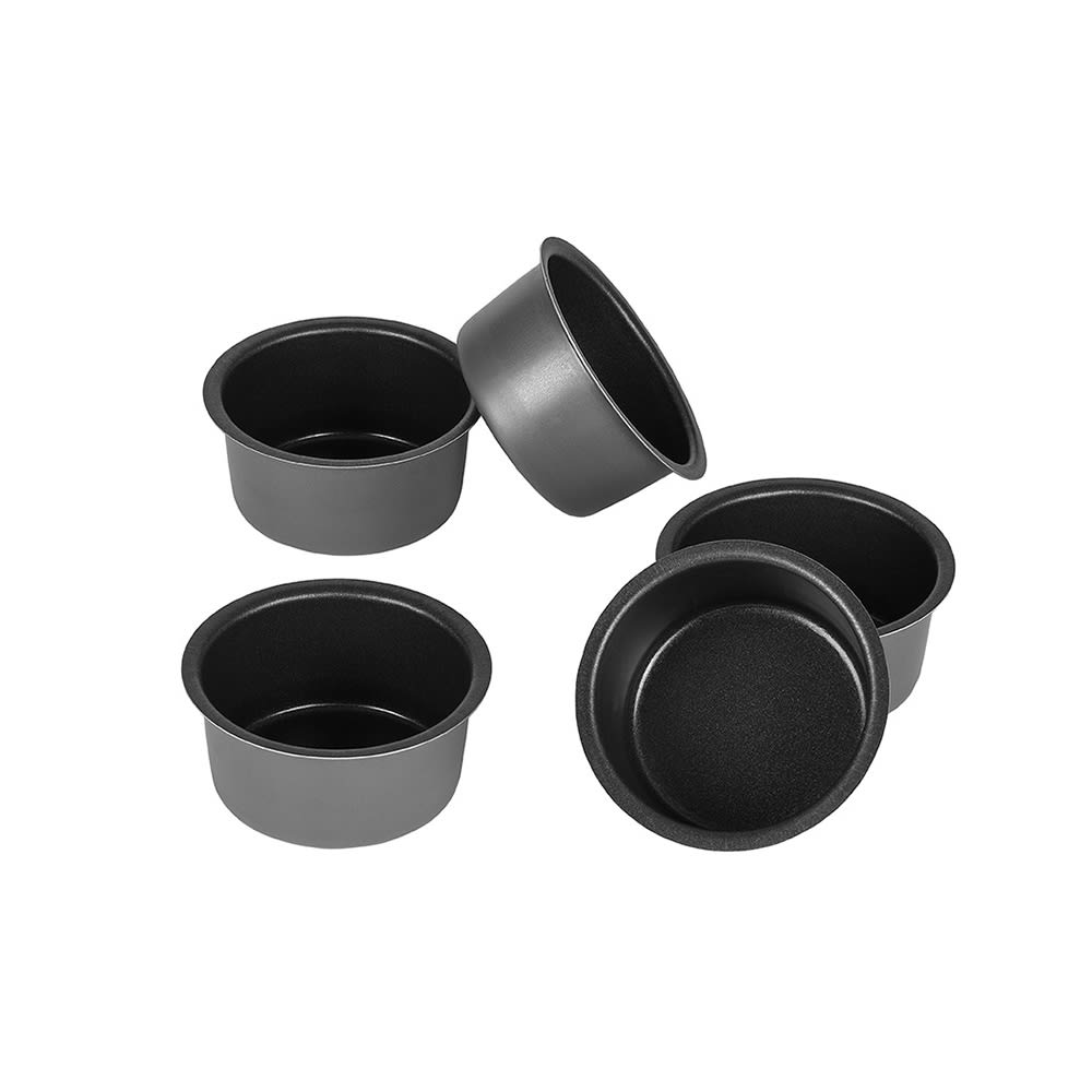 Matfer Bourgeat 332604 Exopan® 3 1/2" Ramekin Mold - Non-Stick, Fine Steel