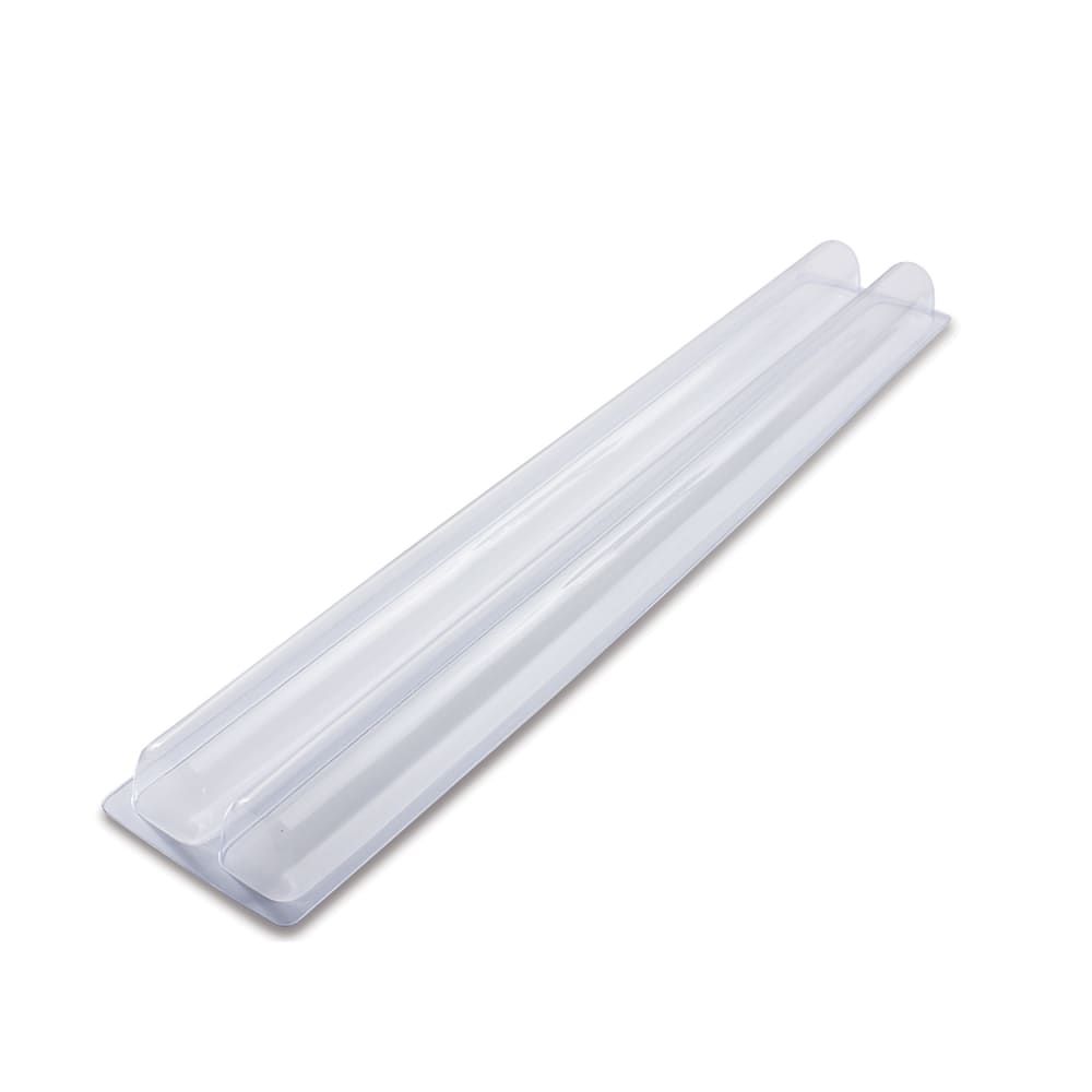 Matfer Bourgeat 362011 Buche Cake Mold - 22 1/2" x 1 1/2" x 1 1/4", Semi Circular, PVC