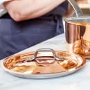 Matfer Bourgeat 365028 11" Stock Pot Cover, Copper thumbnail 5