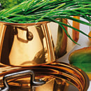 Matfer Bourgeat 365028 11" Stock Pot Cover, Copper thumbnail 7