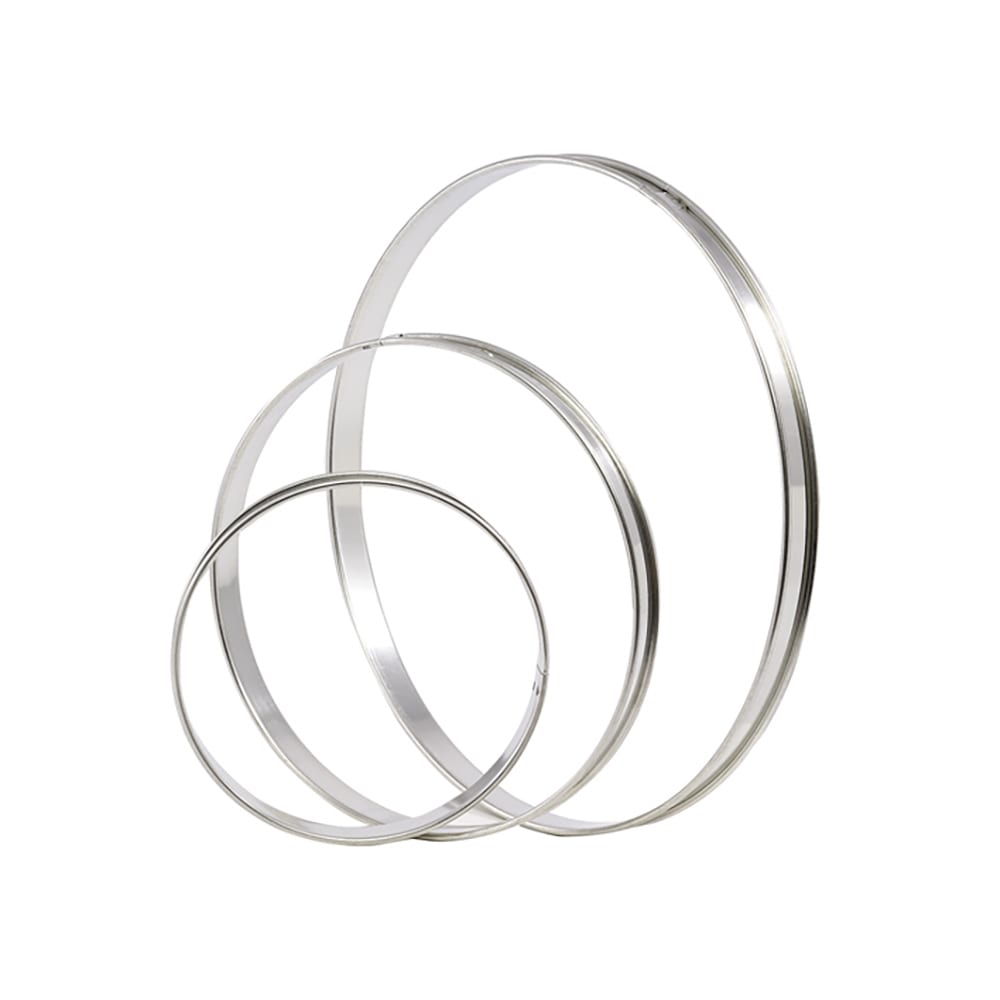 Matfer Bourgeat 371704 3" Round Tart Ring - Stainless Steel