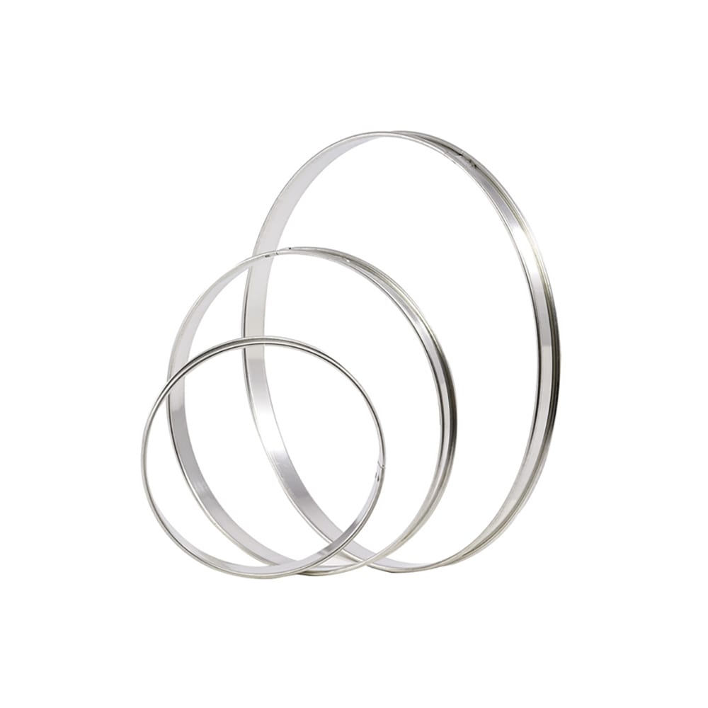 Matfer Bourgeat 371708 4" Round Tart Ring - Stainless Steel