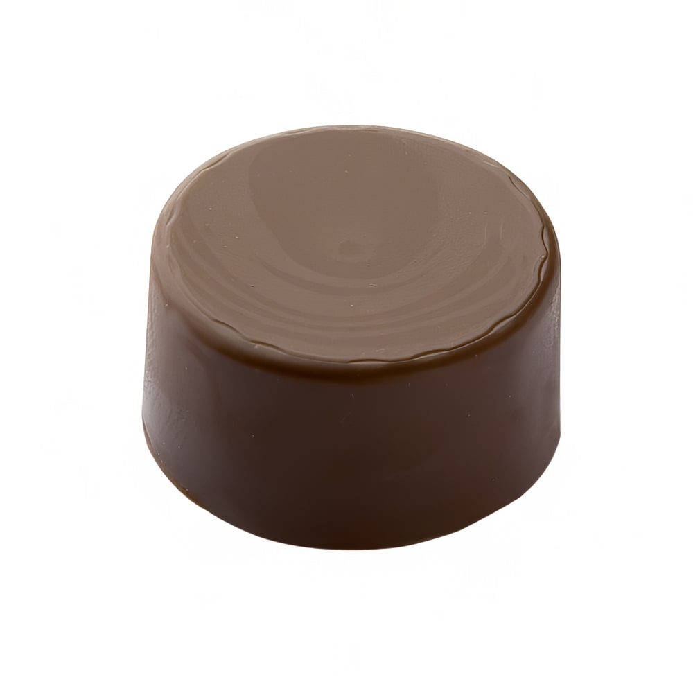 Martellato 383303 Round Shells Chocolate Mold w/ 24 Sections - Polycarbonate, Transparent