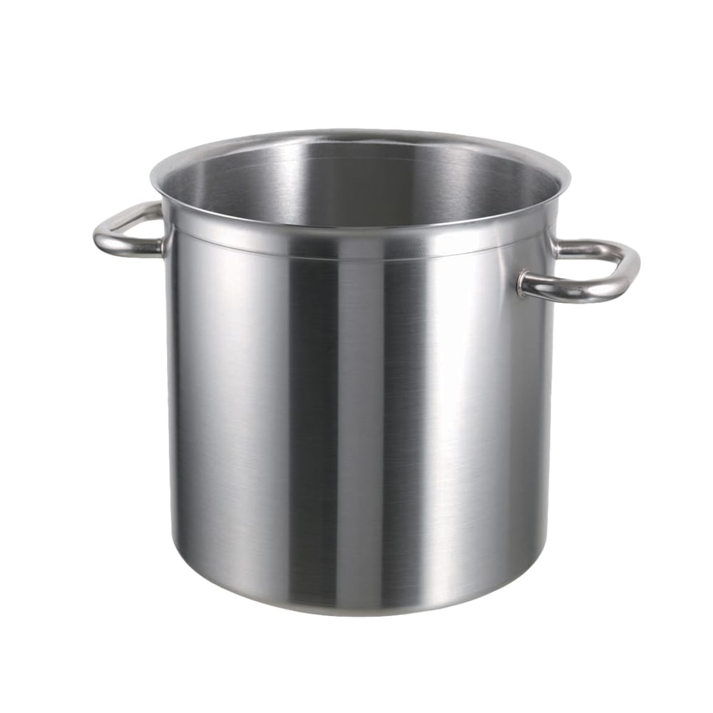 Matfer Bourgeat 694036 38 qt Stainless Steel Stock Pot - Induction Ready