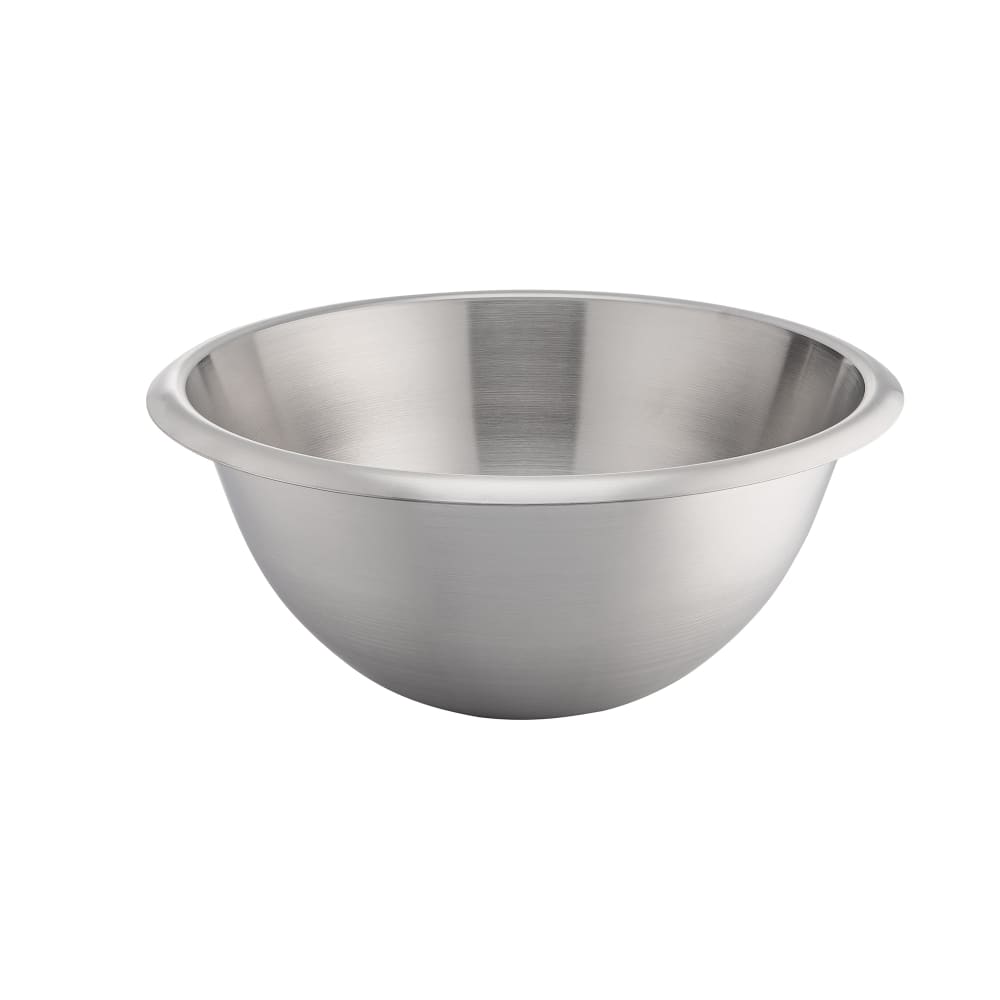 Matfer Bourgeat 703025 3 11/16 qt Mixing Bowl, 10" Diameter, Stainless Steel