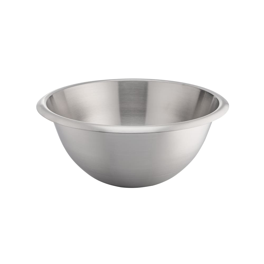 Matfer Bourgeat 703030 6 9/10 qt Mixing Bowl, 11 3/4" Diameter, Stainless Steel