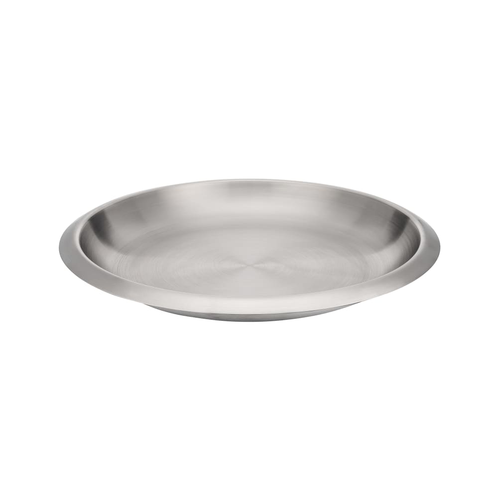 Matfer Bourgeat 713730 12" Round Seafood Tray - Stainless Steel