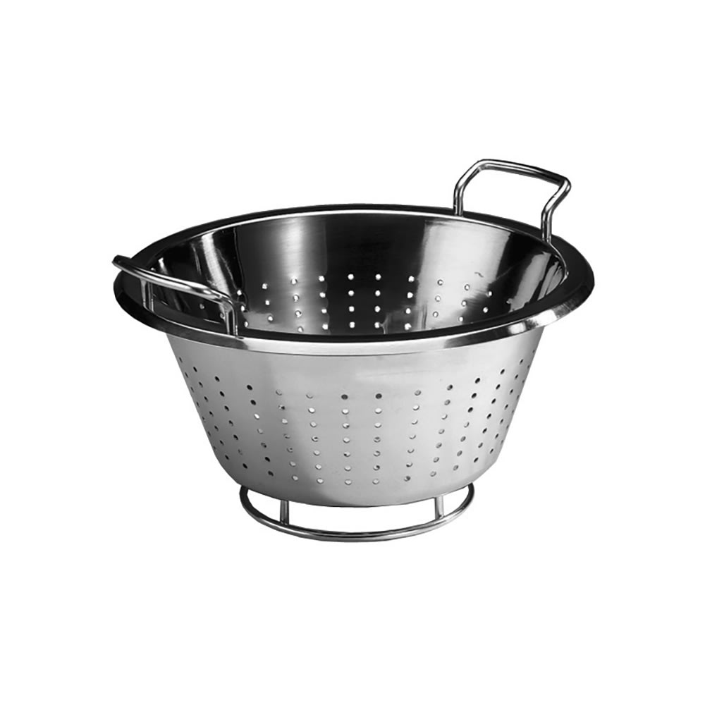 Matfer Bourgeat 713832 7 1/3 qt Colander w/ 12 1/2" Bowl Diameter, Stainless
