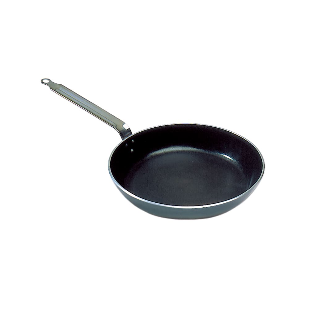 Matfer Bourgeat 906028 2 1/8" Extra Heavy Aluminum Frying Pan w/ Riveted Stainless Steel Handle