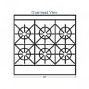 Southbend 4361A 36" 6 Burner Gas Range w/ Convection Oven, Natural Gas thumbnail 2
