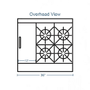 Southbend 4361D-1GL 36" 4 Burner Gas Range w/ Griddle & Standard Oven, Natural Gas thumbnail 2