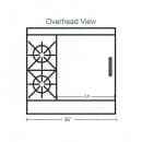 Southbend 4361D-2GR 36" 2 Burner Gas Range w/ Griddle & Standard Oven, Natural Gas thumbnail 2