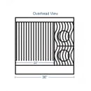 Southbend 4362A-2CL 36" 2 Burner Gas Range w/ Charbroiler & Convection Oven, Liquid Propane thumbnail 2