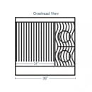 Southbend 4362A-2CL 36" 2 Burner Gas Range w/ Charbroiler & Convection Oven, Natural Gas thumbnail 2