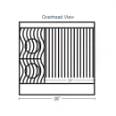 Southbend 4362D-2CR 36" 2 Burner Gas Range w/ Charbroiler & Standard Oven, Natural Gas thumbnail 2