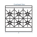 Southbend 4363A 36" 6 Burner Gas Range w/ Convection Oven, Liquid Propane thumbnail 2