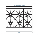 Southbend 4363A 36" 6 Burner Gas Range w/ Convection Oven, Natural Gas thumbnail 2