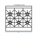 Southbend 4363D 36" 6 Burner Gas Range w/ Standard Oven, Liquid Propane thumbnail 2