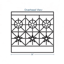 Southbend 4364D 36" 6 Burner Gas Range w/ Standard Oven, Natural Gas thumbnail 2