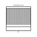 Southbend 436D-3C 36" Gas Range w/ Full Charbroiler & Standard Oven, Natural Gas thumbnail 2